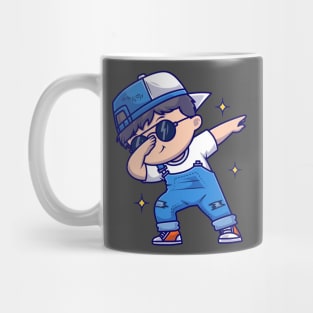 cute cool boy dabin Mug